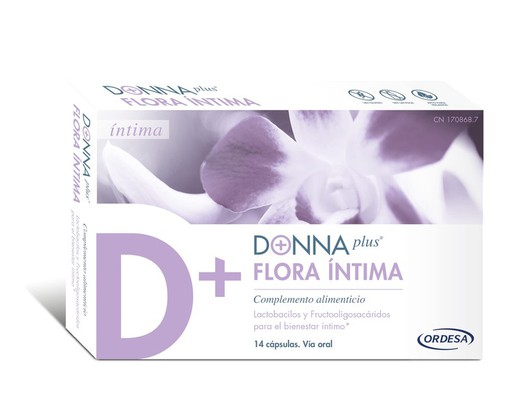 Donna Plus Flora Íntima 14 Cápsulas