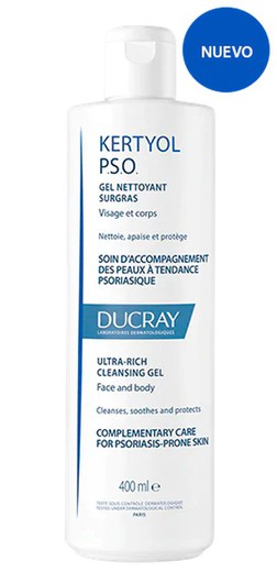 Ducray kertyol p.s.o. gel limpiador sobregraso 400