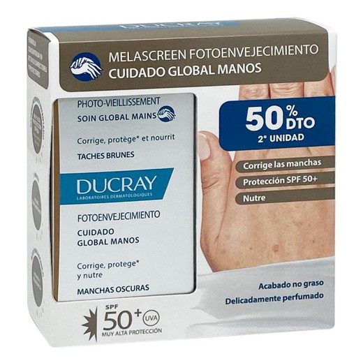 Ducray Melascreen Crema Manos 50+ Pack Duplo
