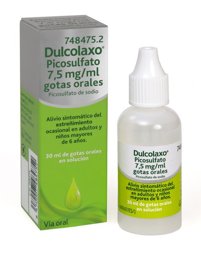 Dulcolaxo Picosulfato 7.5 Mg/Ml Gotas Orales Sol