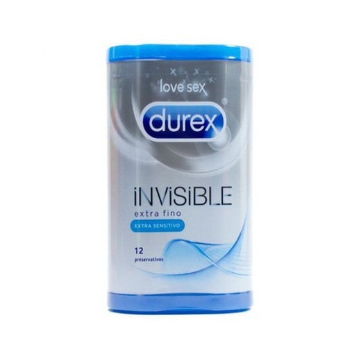 Durex Invisible Extra Fino Extra Sensitivo