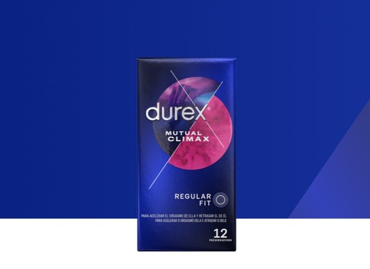 Durex Mutual Climax Preservativos 12 Unidades