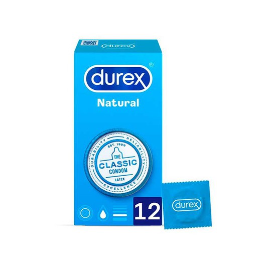 Durex Natural Plus 12 unidades