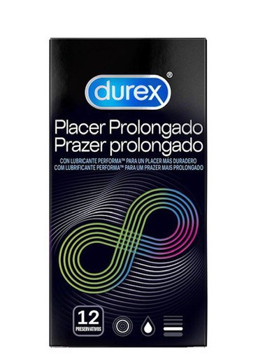 Durex Placer Prolongado 12 Preservativos