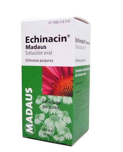 Echinacin Madaus 800 Mg/Ml Solucion Oral 50 Ml