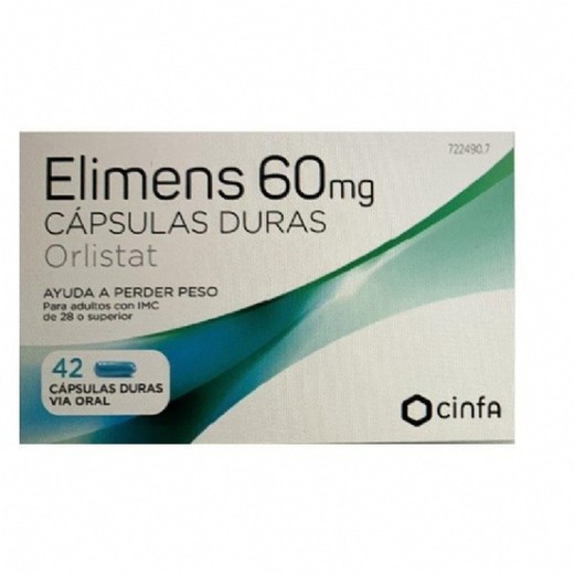 Elimens 60 Mg 42 Capsulas (Blister)