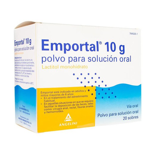 Emportal 10 G 50 Sobres Polvo Solucion Oral