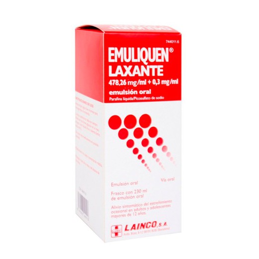 Emuliquen Laxante Emulsion Oral 230 Ml