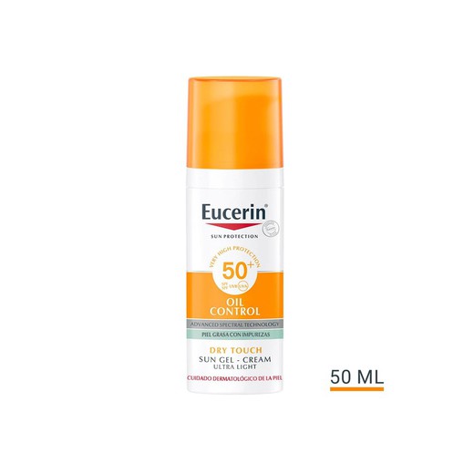 Eucerin Gel Crema Oil SPF50+