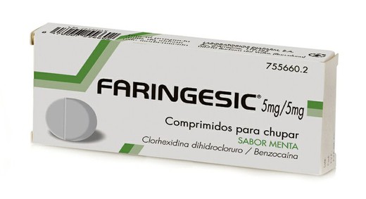 Faringesic 20 Comprimidos Para Chupar