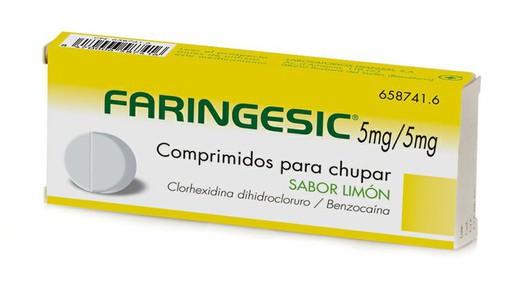Faringesic 20 Comprimidos Para Chupar Limon