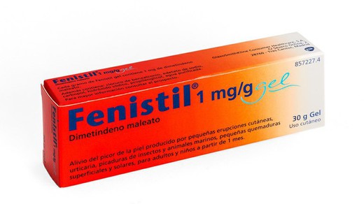 Fenistil 1 Mg/G Gel Topico 30 G