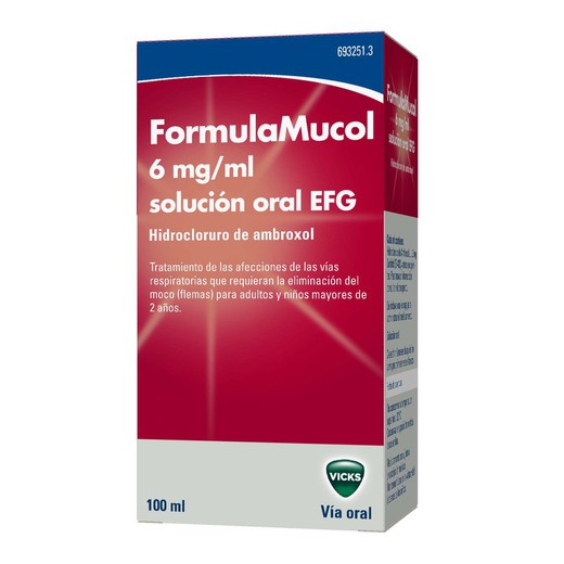 Formulamucol Efg 30 Mg/5 Ml Solucion Oral 100 Ml