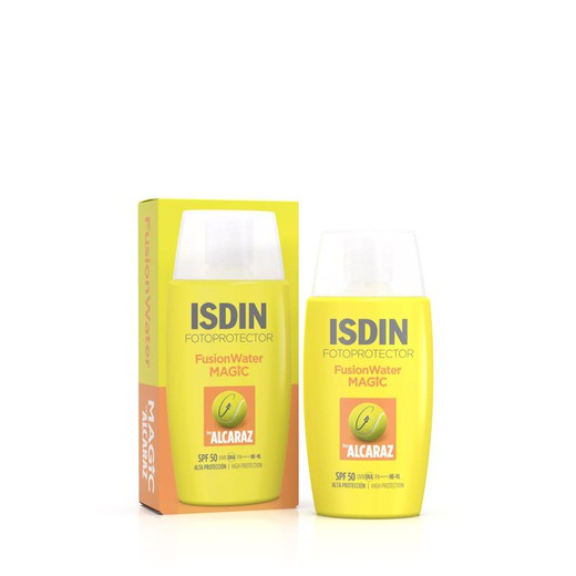 Fotoprotección Isdin Fusion Water Magic Alcaraz SPF50 50ml