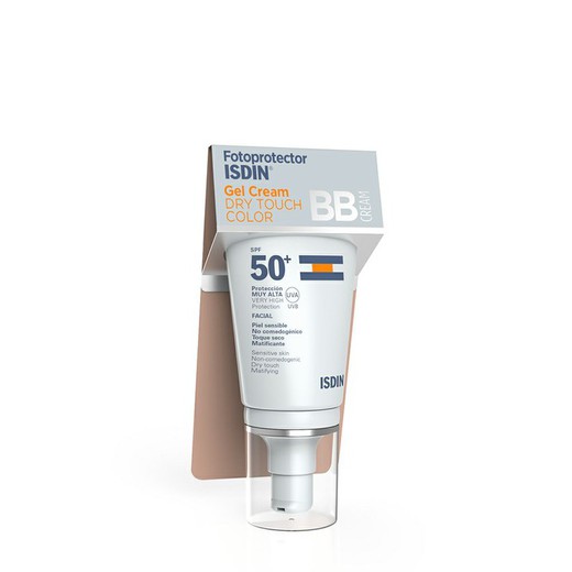 Fotoprotector Isdin Spf-50+ Gel Crema Color 50 Ml