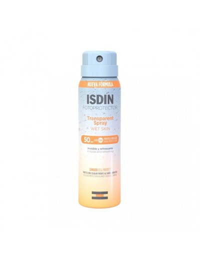 Fotoprotector Isdin Transparent Spray Wet Skin SPF50 100ml