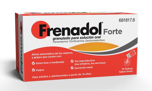 Frenadol Forte 10 Sobres