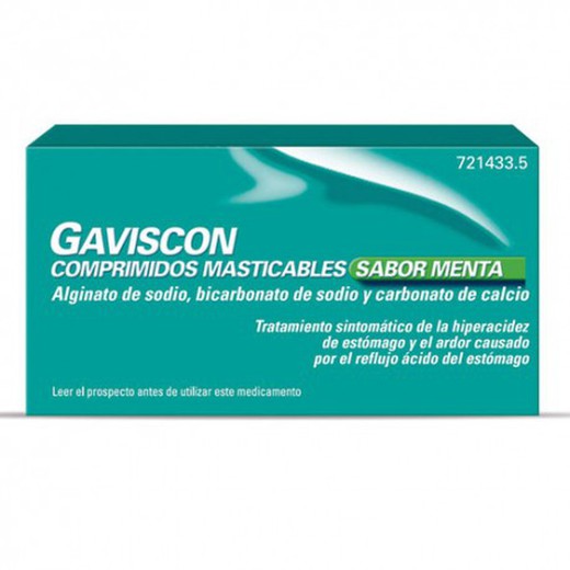 Gaviscon 24 Comprimidos Masticables Menta