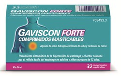 gaviscon masticable rennie sacarosa comprimidos