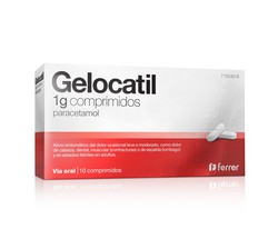 Gelocatil 1g 10 Comprimidos