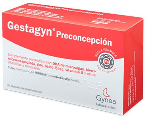 Gestagyn Preconcepcion 30 Capsulas