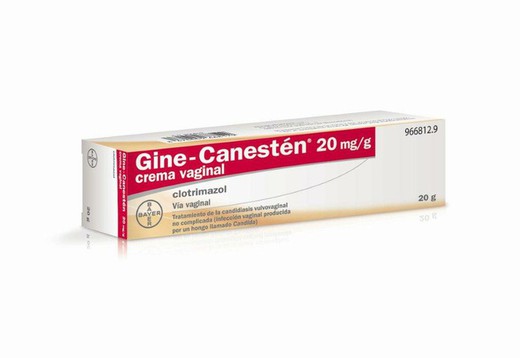 Gine Canesten 20 Mg/G Crema Vaginal 20 G