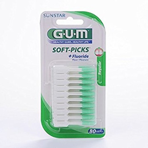 Gum Soft Picks Regular 80 U
