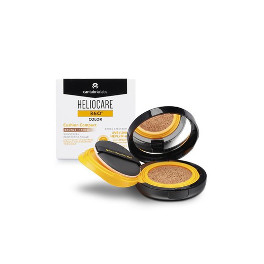 Heliocare 360º Cushion Compact Color Bronze Intense SPF 50+ 15 g