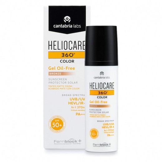 Heliocare 360º Gel Oil-Free Color Bronze SPF 50+ 50 ml