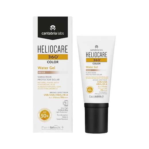 Heliocare 360º Water Gel SPF50 Color Beige 50ml