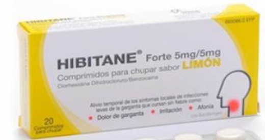 Hibitane 5/5 Mg 20 Comprimidos Para Chupar Limon