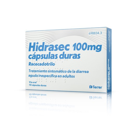 Hidrasec 100 Mg 10 Capsulas Duras