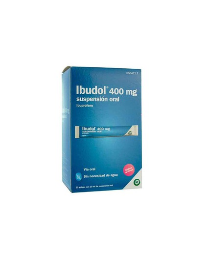 Ibudol 400 Mg Susp.Oral 20 Sobres 10 Ml