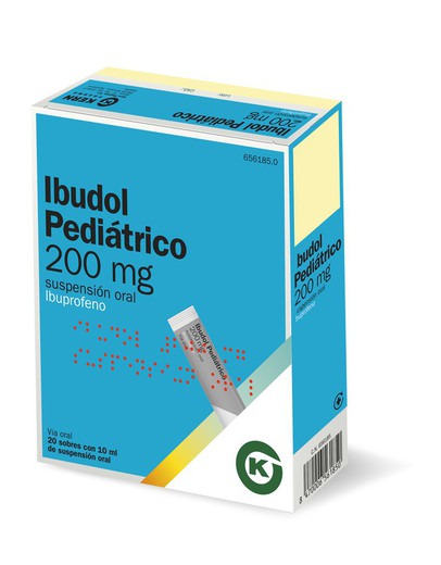 Ibudol Pediatrico 200 Mg 20 Sobres Suspension Or