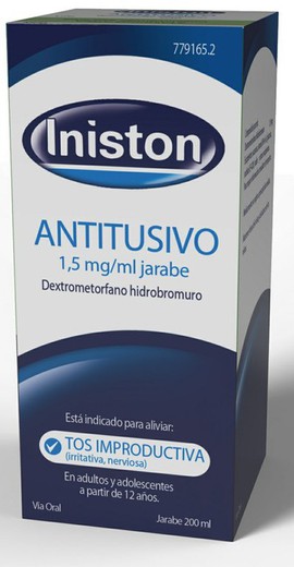 Iniston Antitusivo 1.5 Mg/Ml Jarabe 200 Ml