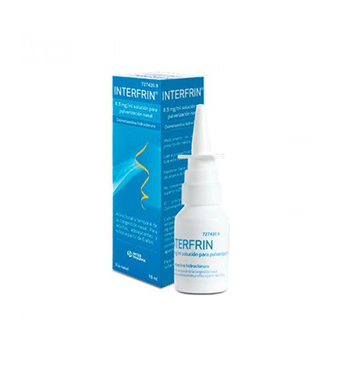 Interfrin 0.5 Mg/Ml Nebulizador Nasal 15 Ml
