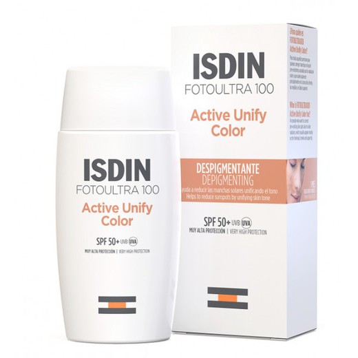 Fotoprotector Isdin Active Unify Color SPF100+ 50 ml