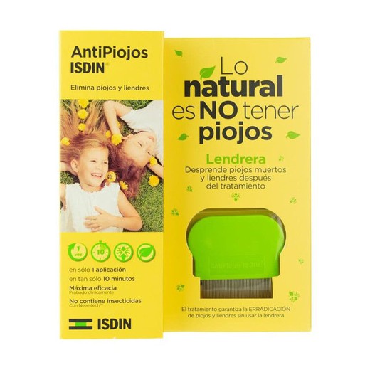 Isdin Antipiojos Pack Gel+Liendrera