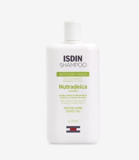 Isdin Nutradeica Champú Anticaspa Grasa 400 ml