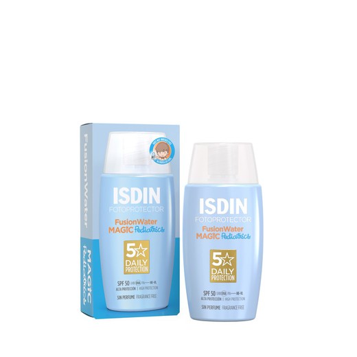 Fotoprotector Isdin Fusion Water Pediatrics SPF50 50 ml