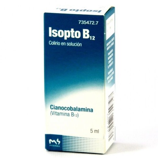 Isopto B 12 0.5 Mg/Ml Colirio 1 Frasco Solucion