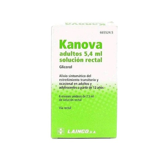 Kanova Adultos 5,4 Ml Solucion Rectal