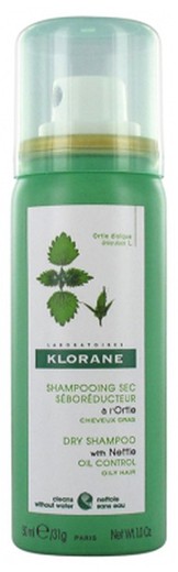 Klorane Champú Seco Seborregulador con extracto de Ortiga 50 ml