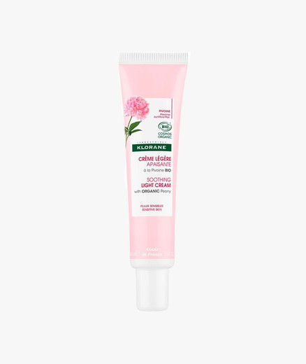 Klorane Crema Calmante Ligera Peonia Bio 40ml