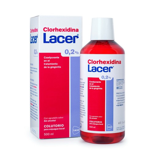 Lacer Clohexidina 0,2% Colutorio 500 ml