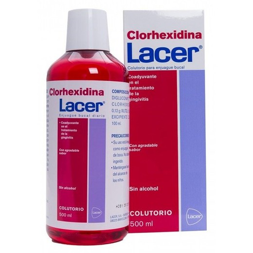 Lacer Clorhexidina 0,12% Colutorio 500 ml