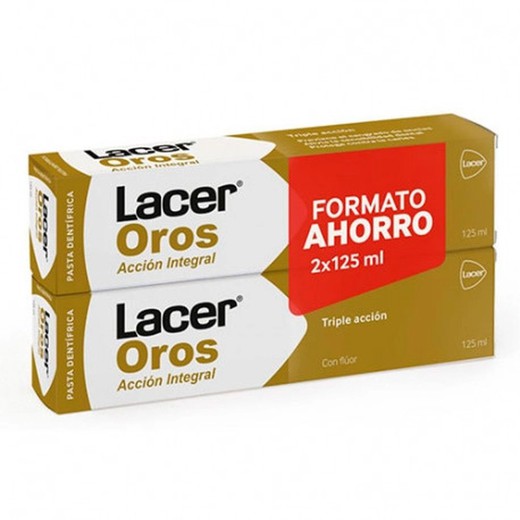 Lacer Oros Pasta 125 ml Duplo