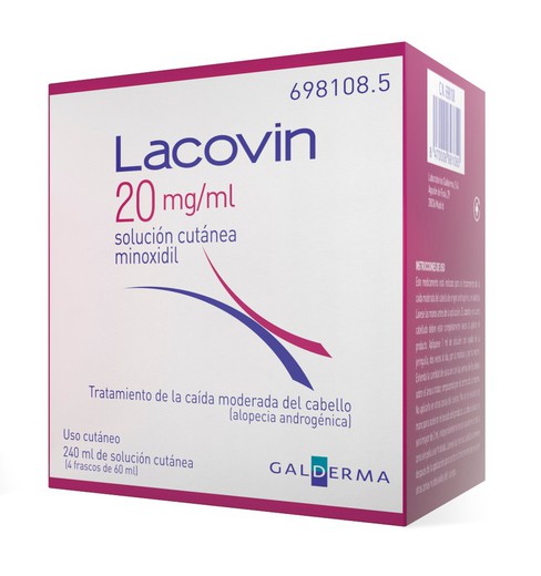 Lacovin 2% Solucion 4x60 Ml
