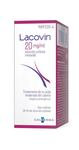 Lacovin 20 Mg/Ml Solucion Cutanea 1 Frasco 60 Ml