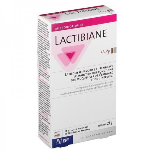 Lactibiane H-Py 14 cápsulas blancas + 28 cápsulas marrones